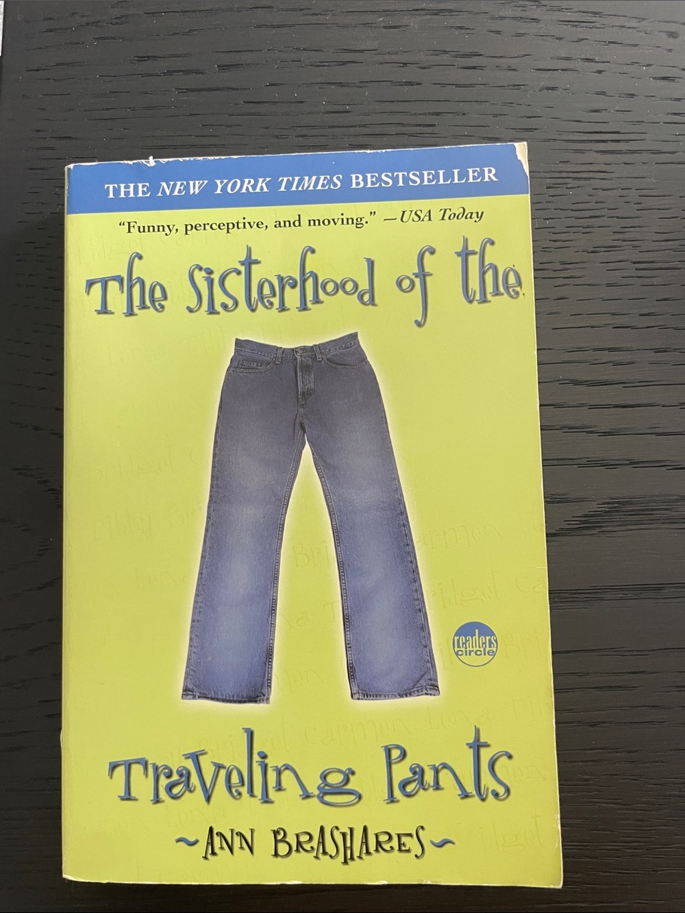 The sisterhood of the traveling pants
